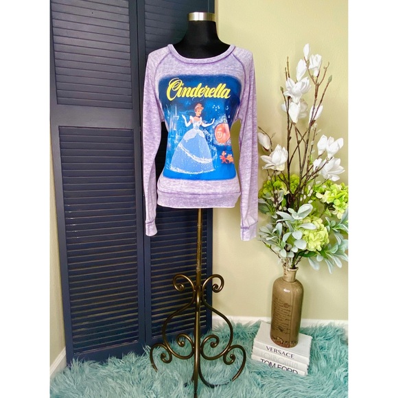 Disney Sweaters - Lilac Cinderella crew neck
